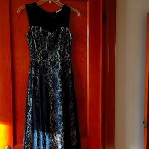 Maitai black lace dress sz Small